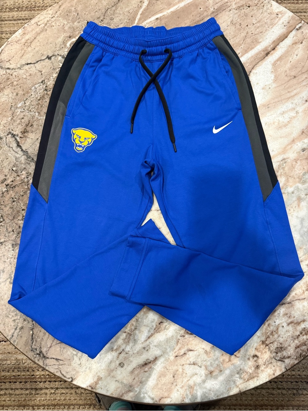 Nike Pitt Panthers Therma-FIT Pants Joggers Royal Blue NWT Men’s M